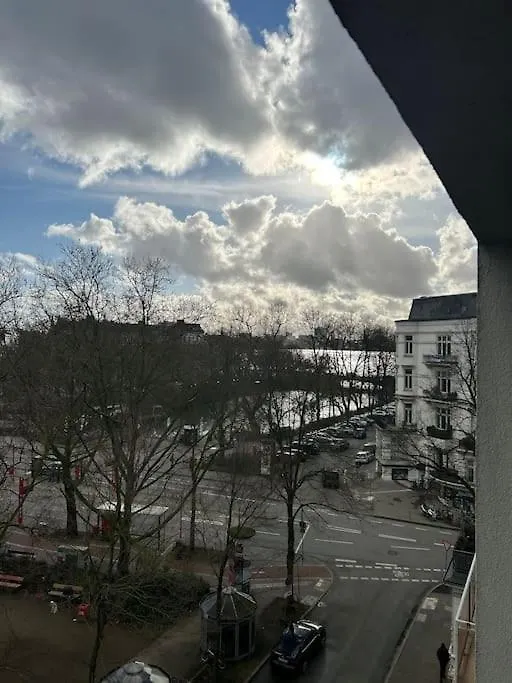 Ferienwohnung Aussenalster Penthouse Charakter Hamburg Apartment